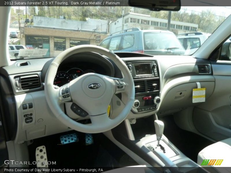 Dark Gray Metallic / Platinum 2012 Subaru Forester 2.5 XT Touring