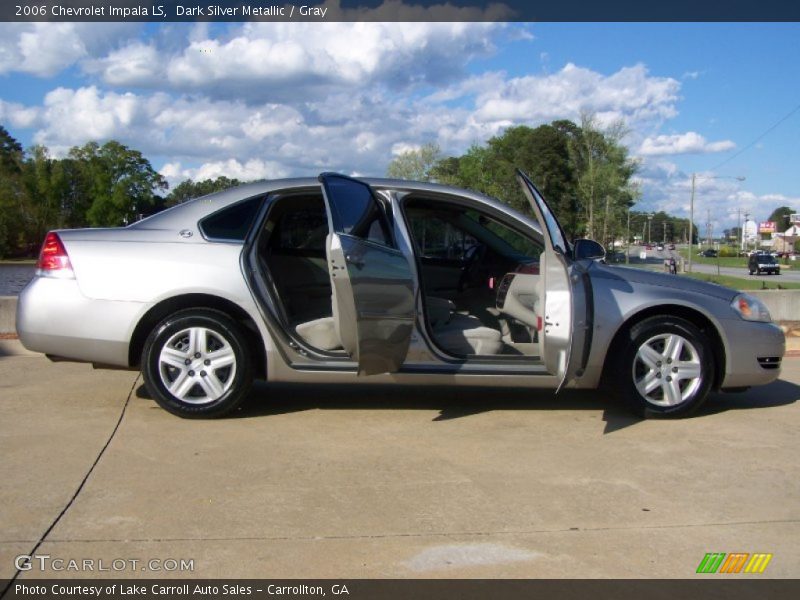 Dark Silver Metallic / Gray 2006 Chevrolet Impala LS