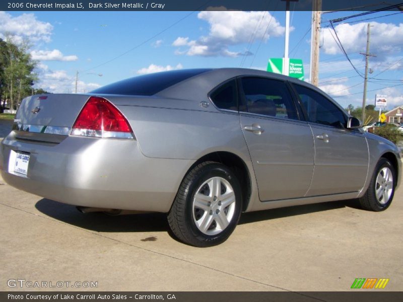 Dark Silver Metallic / Gray 2006 Chevrolet Impala LS