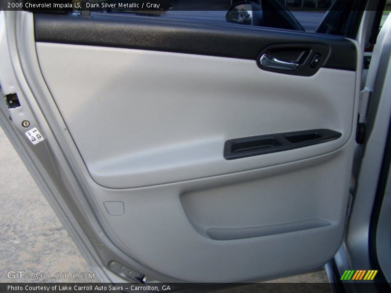 Dark Silver Metallic / Gray 2006 Chevrolet Impala LS