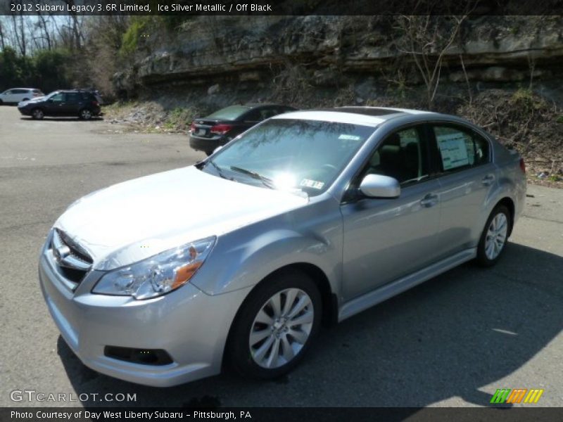 Ice Silver Metallic / Off Black 2012 Subaru Legacy 3.6R Limited