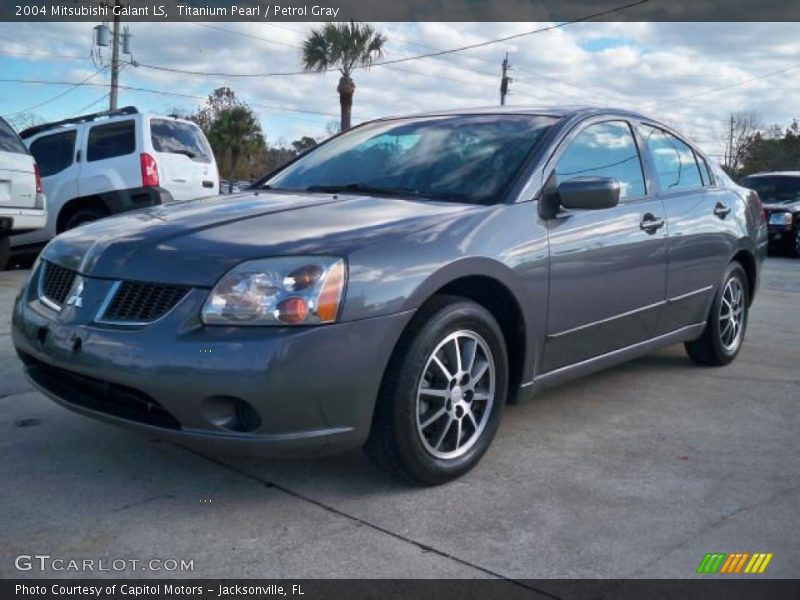 Titanium Pearl / Petrol Gray 2004 Mitsubishi Galant LS