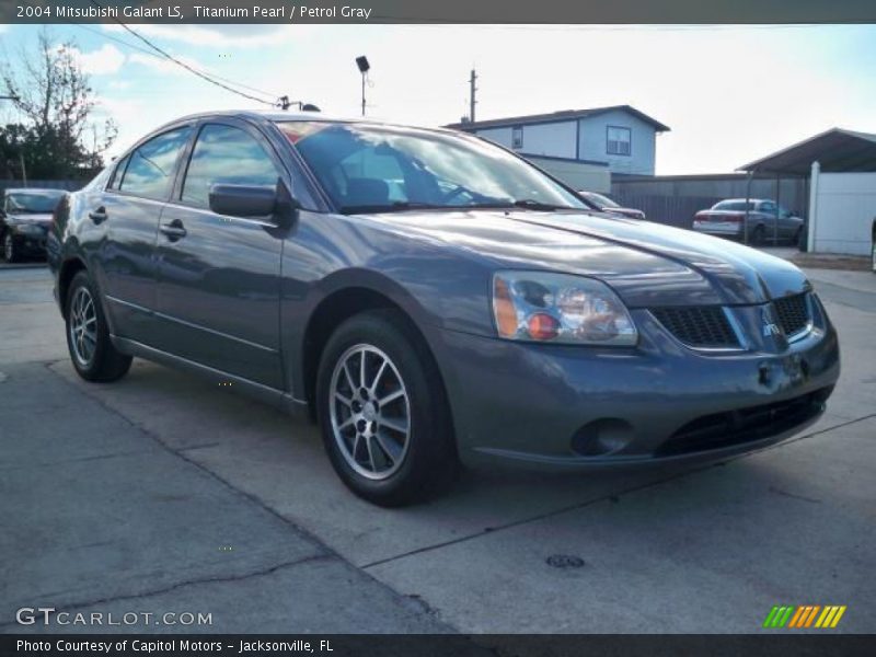 Titanium Pearl / Petrol Gray 2004 Mitsubishi Galant LS