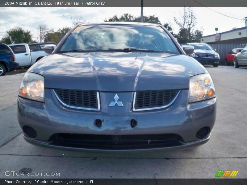 Titanium Pearl / Petrol Gray 2004 Mitsubishi Galant LS