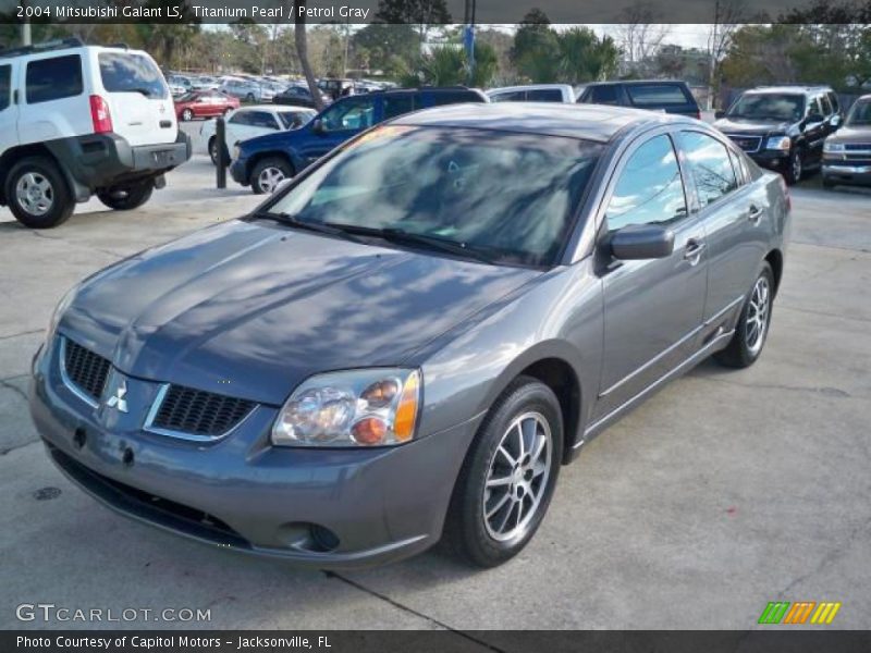 Titanium Pearl / Petrol Gray 2004 Mitsubishi Galant LS