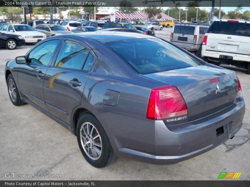 Titanium Pearl / Petrol Gray 2004 Mitsubishi Galant LS