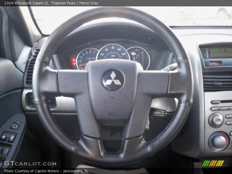 Titanium Pearl / Petrol Gray 2004 Mitsubishi Galant LS