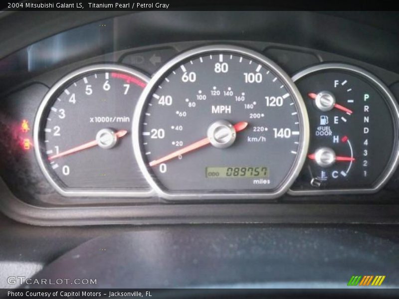 Titanium Pearl / Petrol Gray 2004 Mitsubishi Galant LS