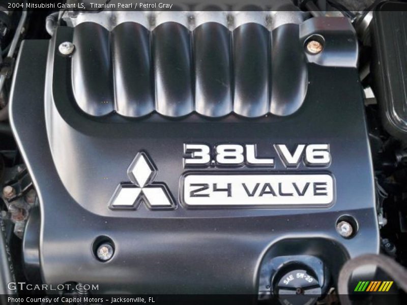 Titanium Pearl / Petrol Gray 2004 Mitsubishi Galant LS