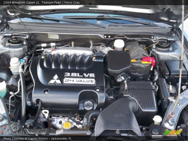 Titanium Pearl / Petrol Gray 2004 Mitsubishi Galant LS