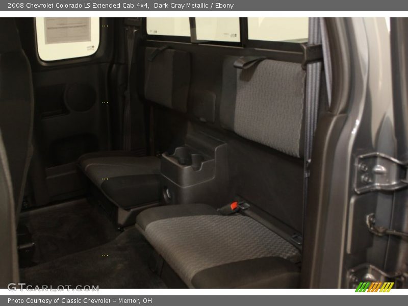 Dark Gray Metallic / Ebony 2008 Chevrolet Colorado LS Extended Cab 4x4