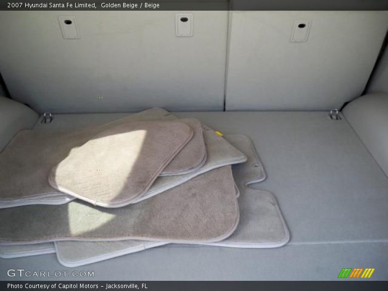 Golden Beige / Beige 2007 Hyundai Santa Fe Limited