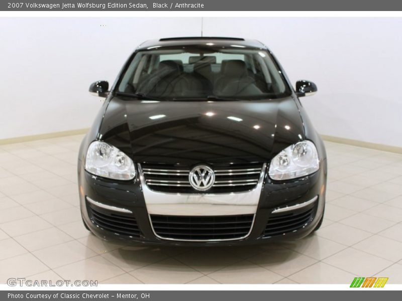 Black / Anthracite 2007 Volkswagen Jetta Wolfsburg Edition Sedan
