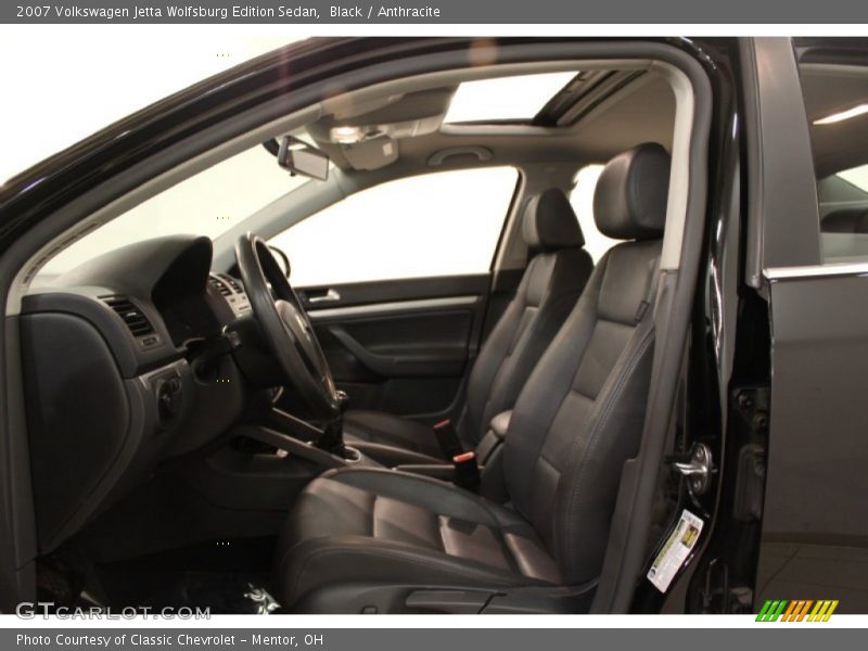 Black / Anthracite 2007 Volkswagen Jetta Wolfsburg Edition Sedan