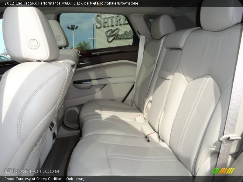 Black Ice Metallic / Shale/Brownstone 2012 Cadillac SRX Performance AWD