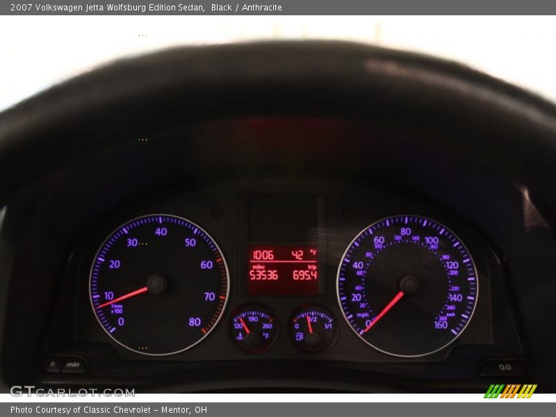 Black / Anthracite 2007 Volkswagen Jetta Wolfsburg Edition Sedan