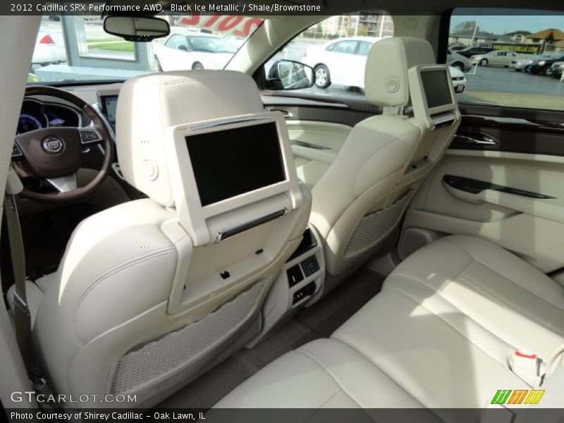 Black Ice Metallic / Shale/Brownstone 2012 Cadillac SRX Performance AWD