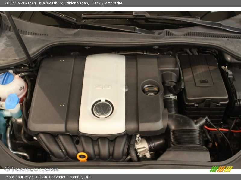Black / Anthracite 2007 Volkswagen Jetta Wolfsburg Edition Sedan