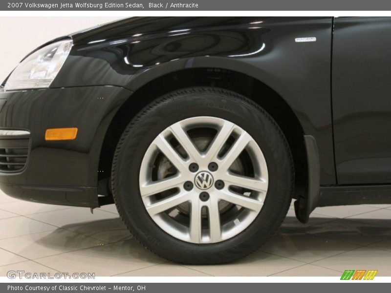 Black / Anthracite 2007 Volkswagen Jetta Wolfsburg Edition Sedan