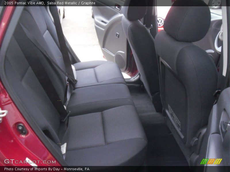 Salsa Red Metallic / Graphite 2005 Pontiac Vibe AWD