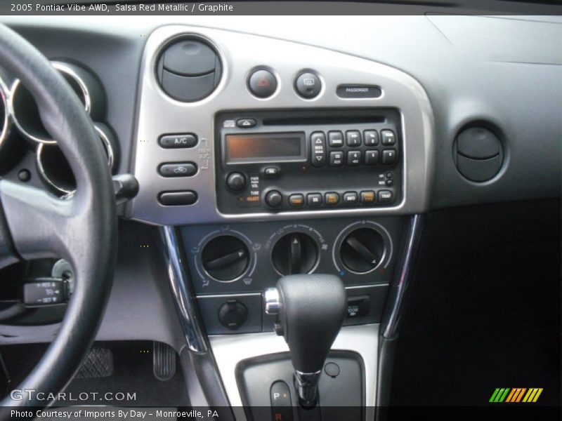 Controls of 2005 Vibe AWD