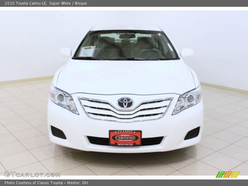 Super White / Bisque 2010 Toyota Camry LE