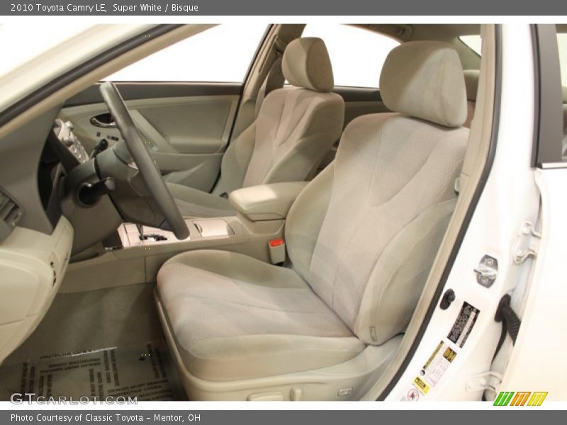 Super White / Bisque 2010 Toyota Camry LE