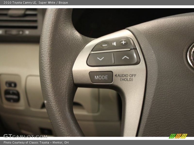 Super White / Bisque 2010 Toyota Camry LE