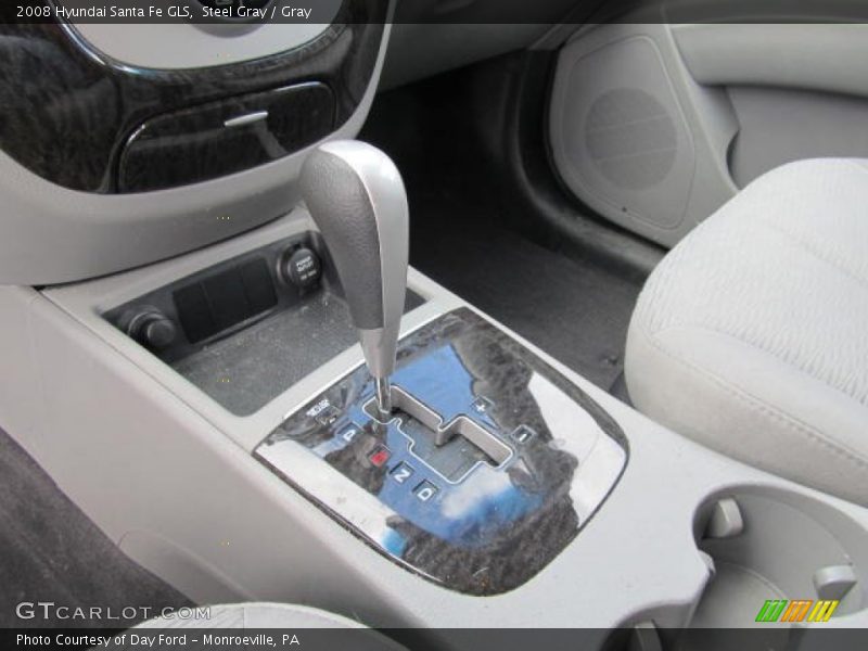 Steel Gray / Gray 2008 Hyundai Santa Fe GLS