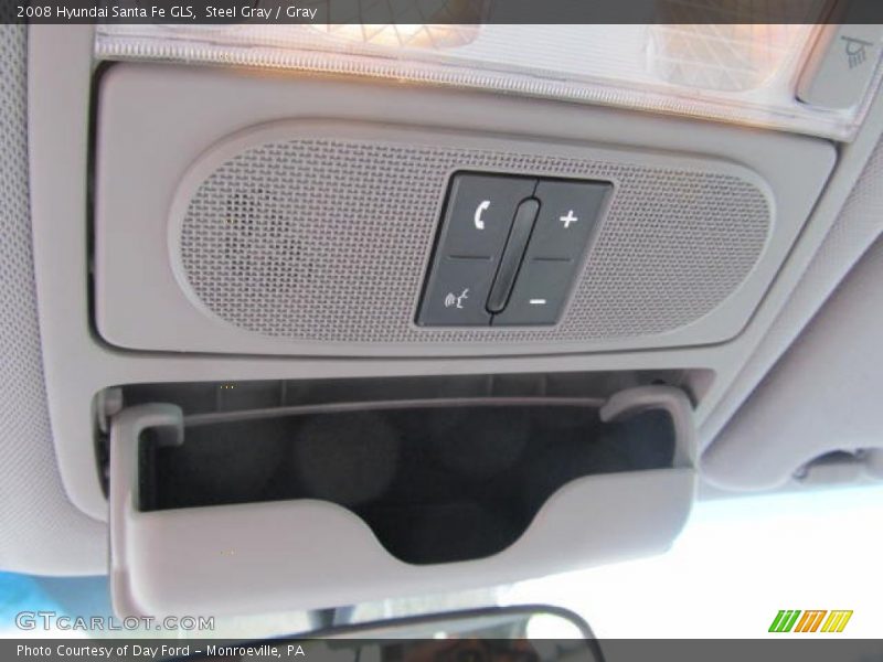 Steel Gray / Gray 2008 Hyundai Santa Fe GLS