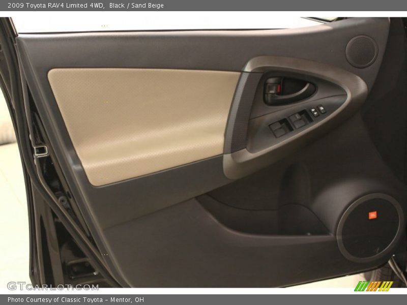 Black / Sand Beige 2009 Toyota RAV4 Limited 4WD