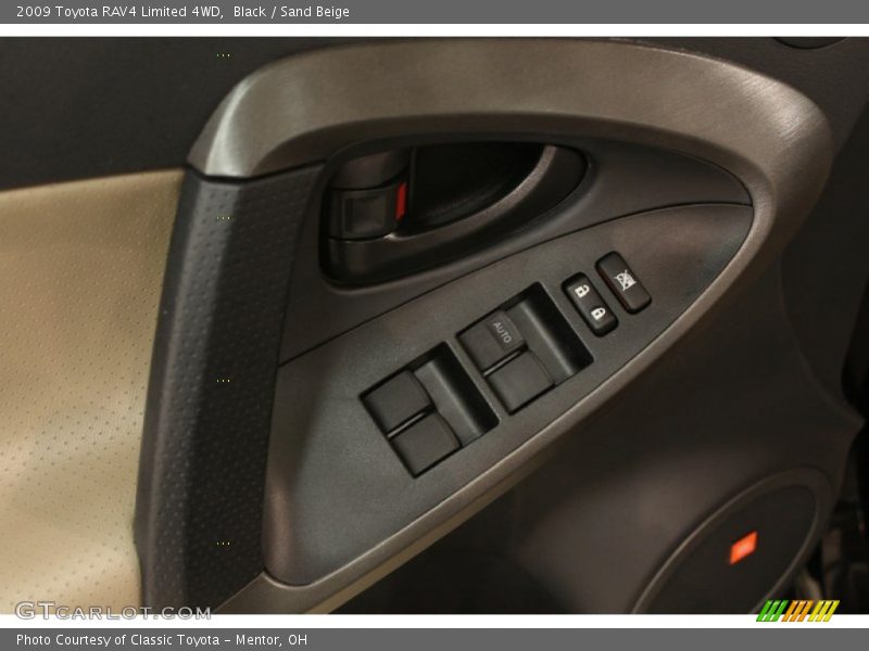 Black / Sand Beige 2009 Toyota RAV4 Limited 4WD