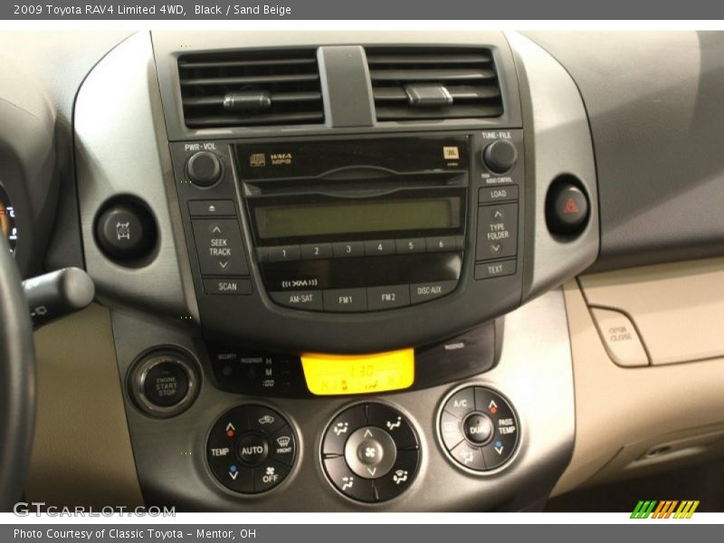 Black / Sand Beige 2009 Toyota RAV4 Limited 4WD