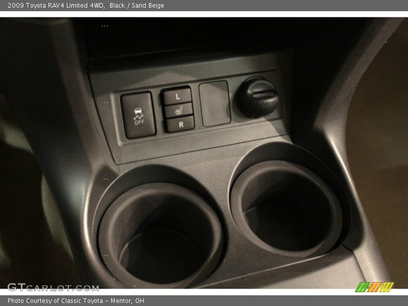 Black / Sand Beige 2009 Toyota RAV4 Limited 4WD