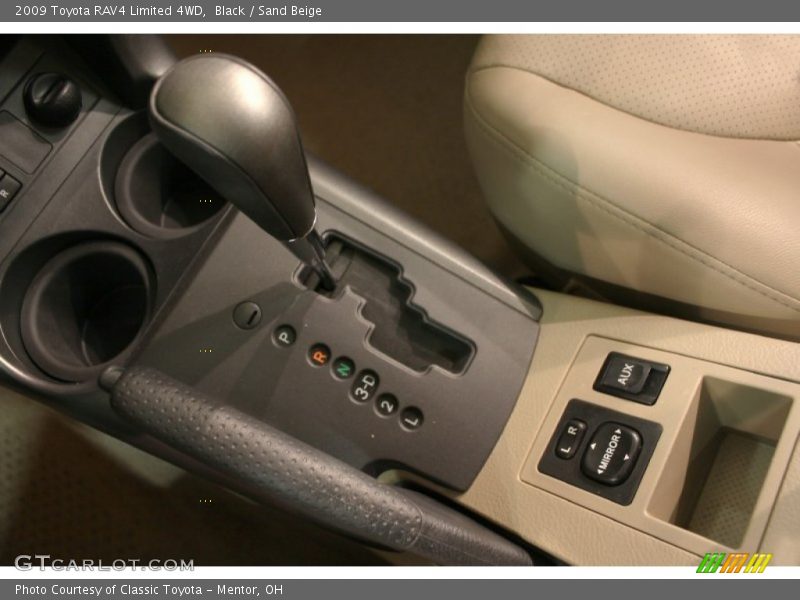 Black / Sand Beige 2009 Toyota RAV4 Limited 4WD