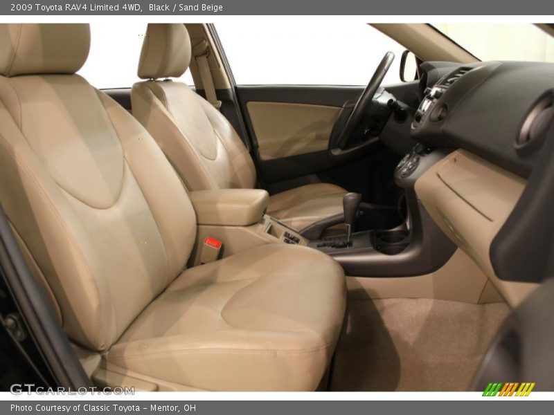 Black / Sand Beige 2009 Toyota RAV4 Limited 4WD