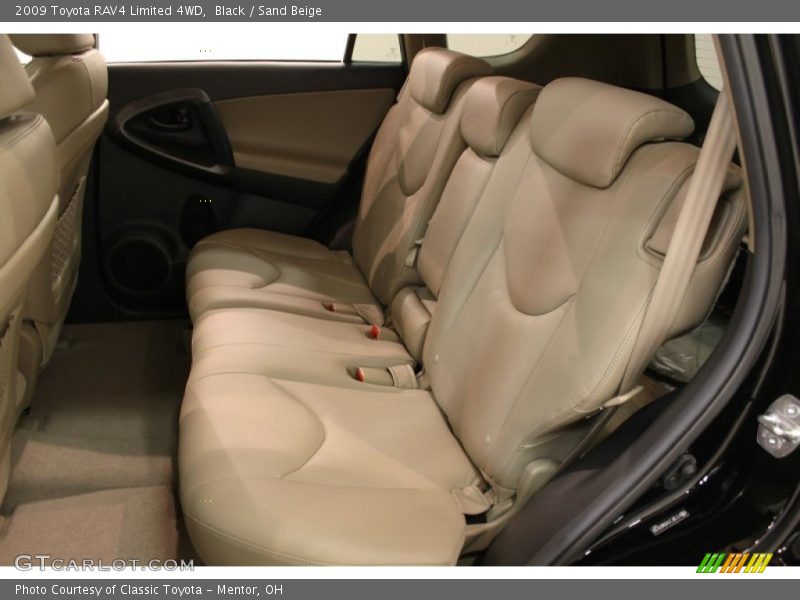 Black / Sand Beige 2009 Toyota RAV4 Limited 4WD