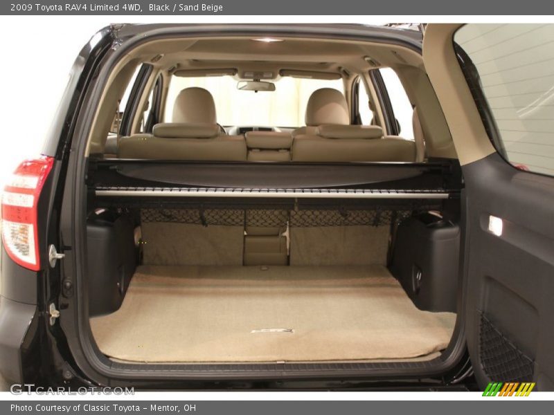 Black / Sand Beige 2009 Toyota RAV4 Limited 4WD