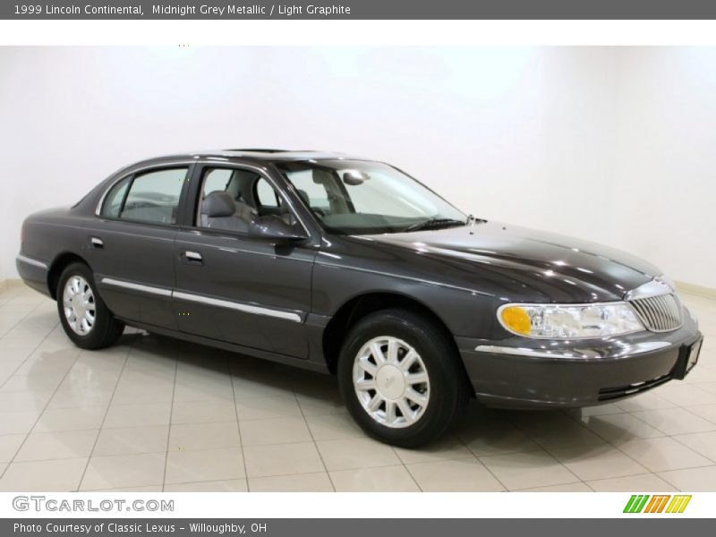 Midnight Grey Metallic / Light Graphite 1999 Lincoln Continental