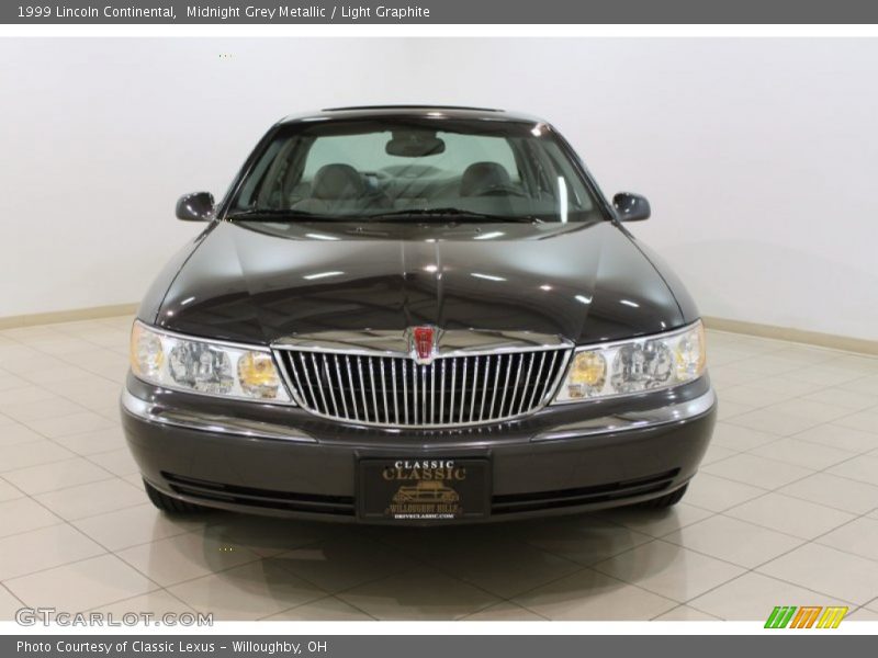 Midnight Grey Metallic / Light Graphite 1999 Lincoln Continental