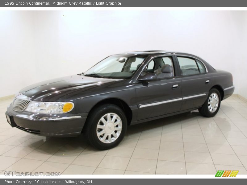 Midnight Grey Metallic / Light Graphite 1999 Lincoln Continental