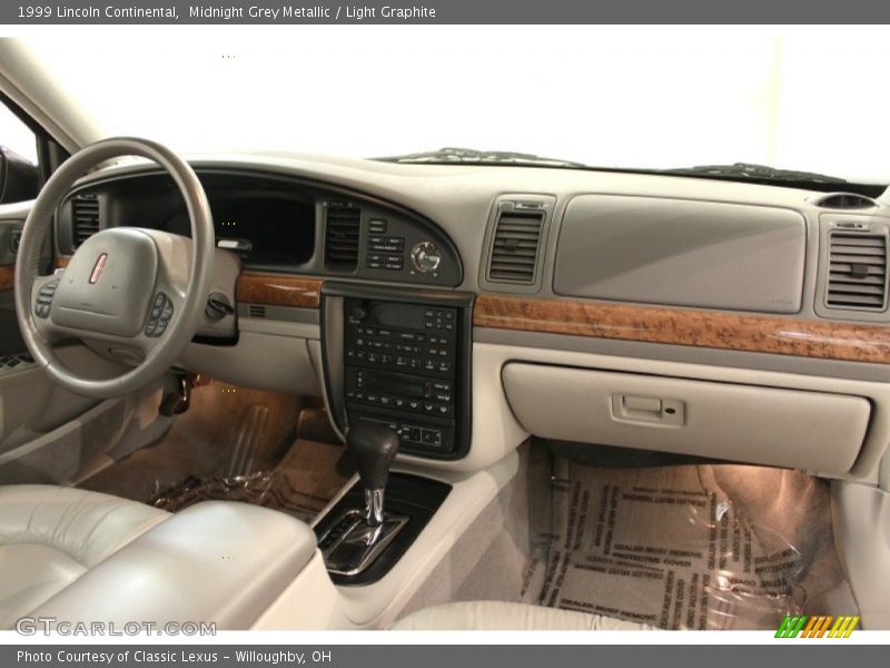 Midnight Grey Metallic / Light Graphite 1999 Lincoln Continental
