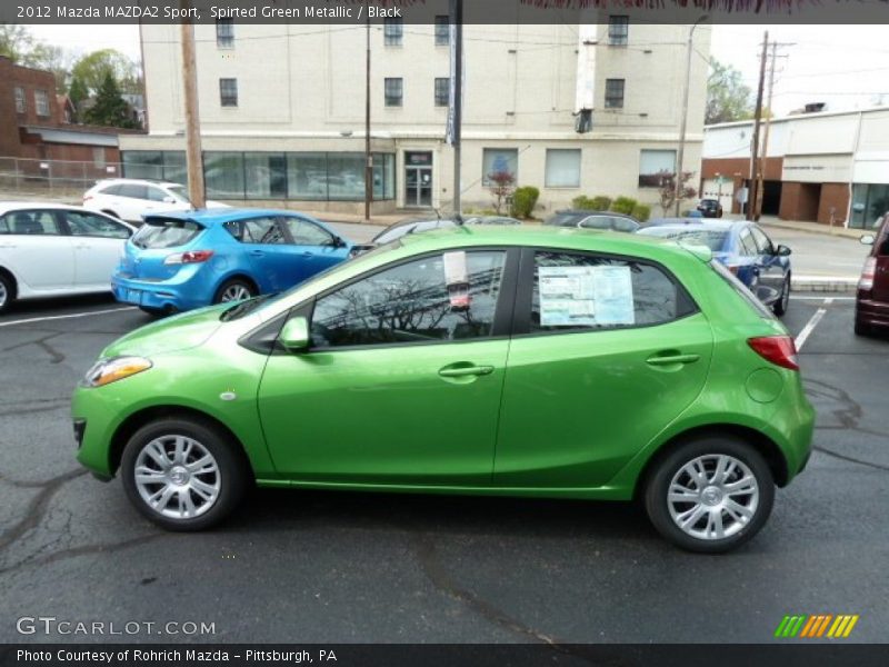  2012 MAZDA2 Sport Spirted Green Metallic