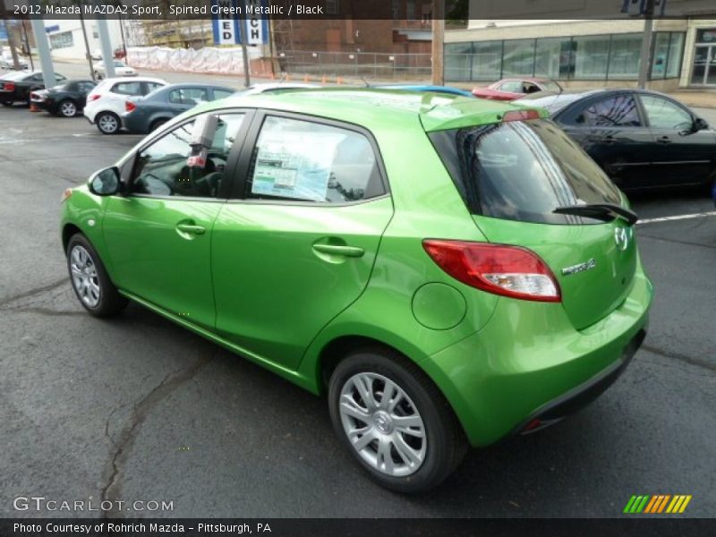  2012 MAZDA2 Sport Spirted Green Metallic