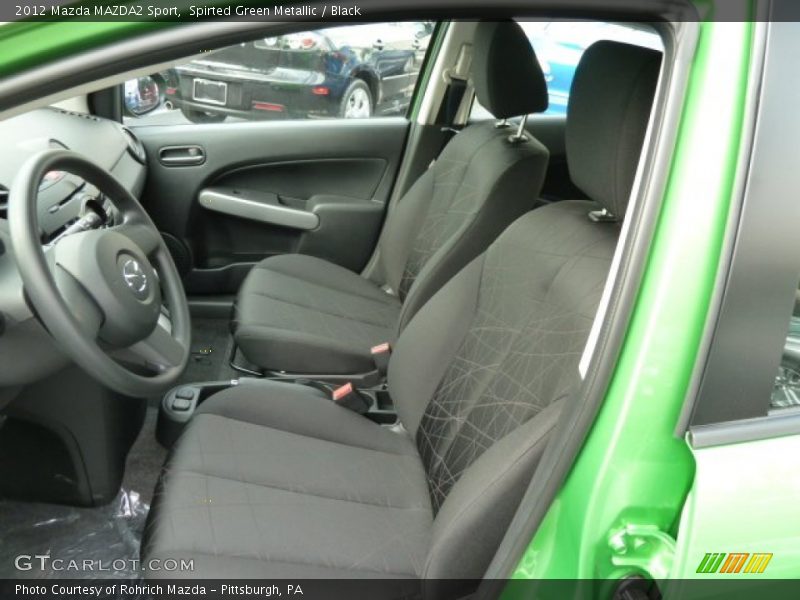  2012 MAZDA2 Sport Black Interior
