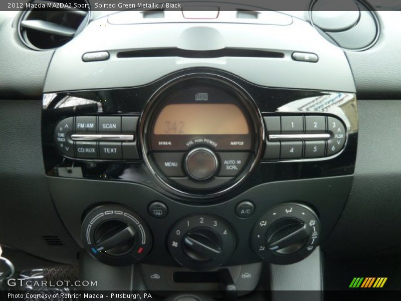 Controls of 2012 MAZDA2 Sport