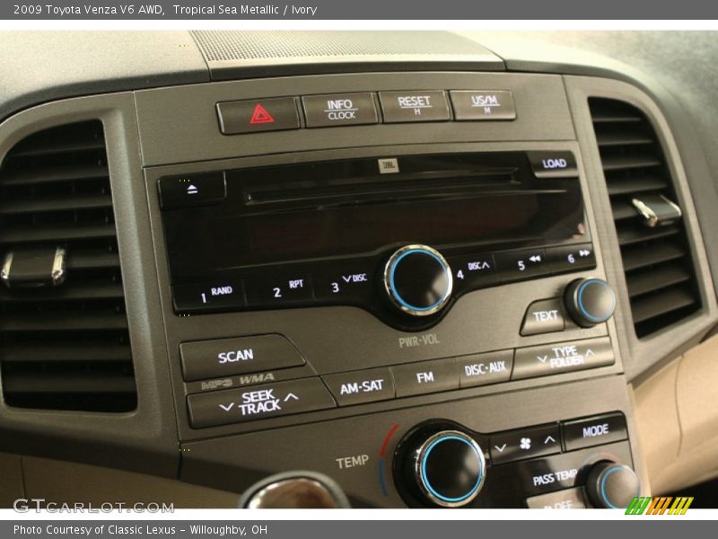 Audio System of 2009 Venza V6 AWD