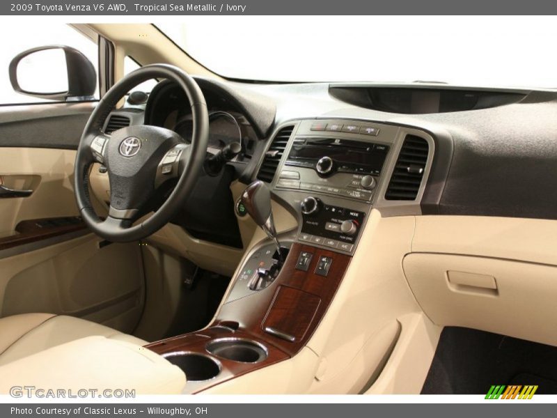 Tropical Sea Metallic / Ivory 2009 Toyota Venza V6 AWD
