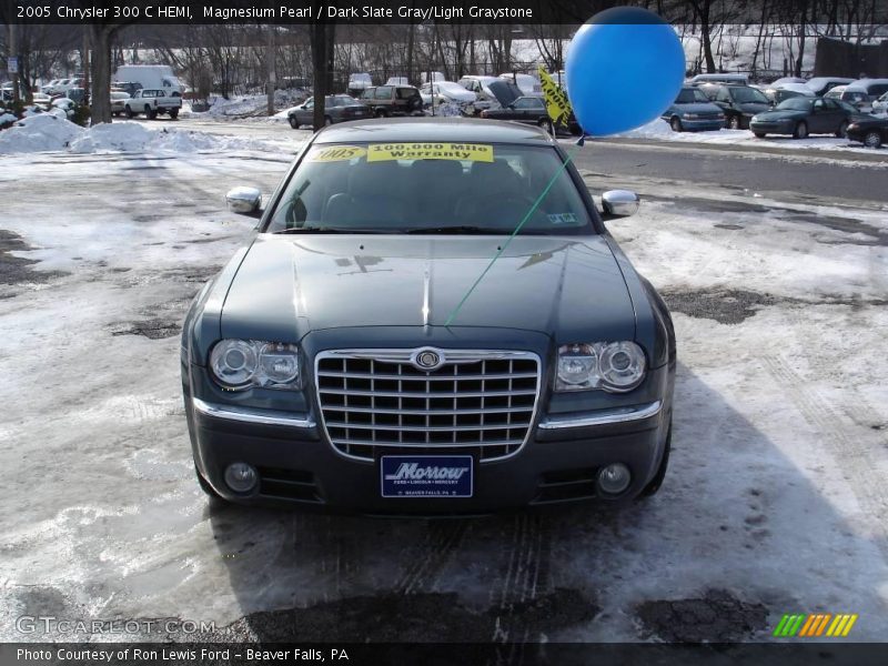 Magnesium Pearl / Dark Slate Gray/Light Graystone 2005 Chrysler 300 C HEMI