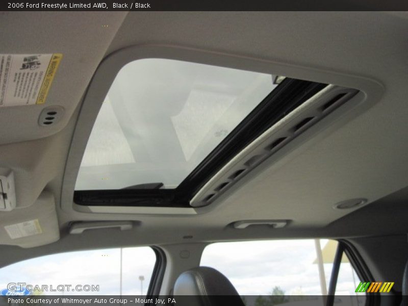 Black / Black 2006 Ford Freestyle Limited AWD